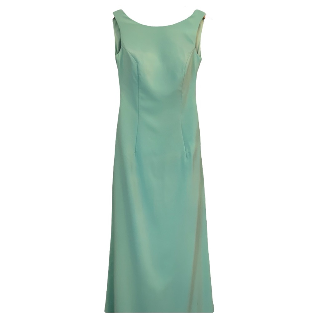 The Celebrity Dresses Formal Gown Prom Dress Backless  Wedding  Mint Green